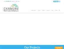Tablet Screenshot of canmoreabhomes.com
